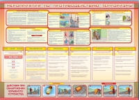 Стенд-уголок "Мероприятия по противодействию терроризму" - «globural.ru» - Архангельск