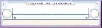 Панно (демонстрационное) магнитно-маркерное "Задачи на движение" + комплект тематических магнитов - «globural.ru» - Архангельск