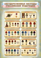 Стенд "Государственные награды Российской Федерации" (вариант 1) - «globural.ru» - Архангельск
