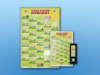 Интерактивный стенд "Говорящая азбука" адаптивный, с сенсорным пультом управления и планшетом со шрифтом Брайля - «globural.ru» - Архангельск