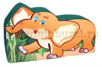 Напольная игрушка "Слоник" с шелкографией (ВИК) - «globural.ru» - Архангельск