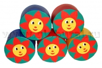 Пуфик «Солнышко» d=60*30см (ВИК) - «globural.ru» - Архангельск