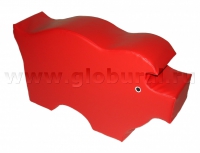 Напольная игрушка "Свинья" с аппликацией (ВИК) - «globural.ru» - Архангельск