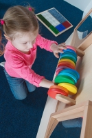 Тактильно-развивающая панель «Цветные круги» (вариант 1) - «globural.ru» - Архангельск