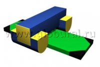 Модуль Трансформер №6 (с брусом и туннель - опорами, ВИК) - «globural.ru» - Архангельск