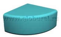 Угловой пуфик 60*60*32см (ВИК) - «globural.ru» - Архангельск