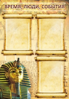 Стенд "Время, люди, события (папирус)" - «globural.ru» - Архангельск