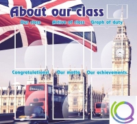 Стенд "About our class" - «globural.ru» - Архангельск