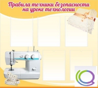Стенд "Правила техники безопасности на уроке технологии" - «globural.ru» - Архангельск