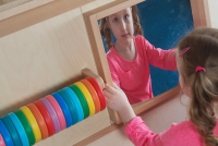 Развивающая панель "Выпуклое зеркало" - «globural.ru» - Архангельск