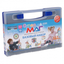 Магнитный конструктор Супермаг. Базовый набор 5-7 лет - «globural.ru» - Архангельск