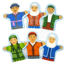 Набор рукавичек "Семья казахская" - «globural.ru» - Архангельск