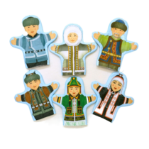 Набор рукавичек "Семья якутская" - «globural.ru» - Архангельск