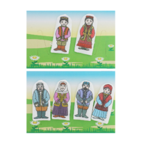 Набор пальчиковых кукол "Семья татарская" - «globural.ru» - Архангельск