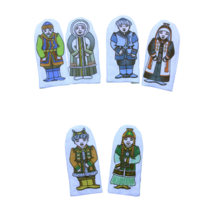 Набор пальчиковых кукол "Семья якутская" - «globural.ru» - Архангельск