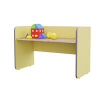 Стол для речевых игр из коллекции «НЕГА» (цвет желтый) - «globural.ru» - Архангельск