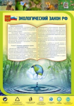 Стенд "Экологический закон РФ" - «globural.ru» - Архангельск