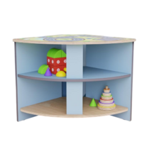 Угловое место для хранения из коллекции «НЕГА» (голубой) - «globural.ru» - Архангельск