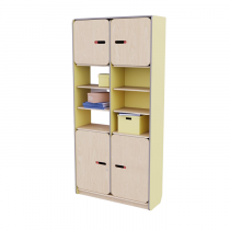 Рабочий стеллаж для воспитателя из коллекции «НЕГА» (цвет желтый) - «globural.ru» - Архангельск