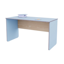 Письменный стол для воспитателя из коллекции «НЕГА» (цвет голубой) - «globural.ru» - Архангельск