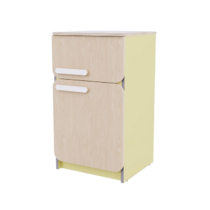 Холодильник из коллекции «НЕГА» (желтый) - «globural.ru» - Архангельск