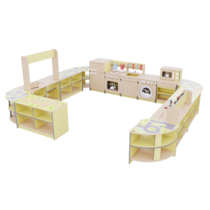 Игровая зона «Островок мастеров» из коллекции мебели «НЕГА» (желтый) - «globural.ru» - Архангельск