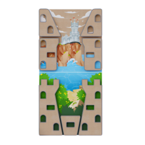 Скалодром для детей «Замок Ласточкино Гнездо в Крыму» из серии «Моя Россия» - «globural.ru» - Архангельск