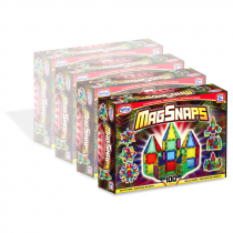 Магнитный конструктор "МагСнэп" Комплект на группу. 100 деталей - «globural.ru» - Архангельск