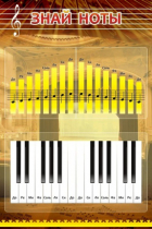 Стенд "Знай ноты" - «globural.ru» - Архангельск