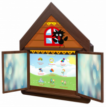 Логопедический комплекс "Домик Антошки" (навесной) - «globural.ru» - Архангельск