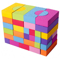 Конструктор мягкий 68 блоков - «globural.ru» - Архангельск