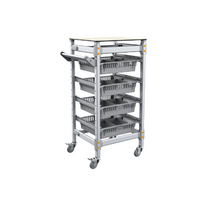 Тележка 1-секционная для учебных наборов и цифровых лабораторных комплексов SenseDisc - «globural.ru» - Архангельск