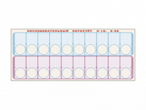 Панно демонстрационное магнитно-маркерное для изучения состава числа "Объекты, предназначенные для демонстрации последовательного пересчета от 0 до 10; от 0 до 20" + комплект тематических магнитов КМ-7 - «globural.ru» - Архангельск