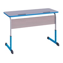 Парта двухместная Smarty Key с полиуретановой кромкой регулируемая по высоте - «globural.ru» - Архангельск