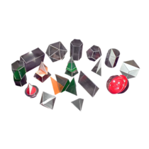 Набор прозрачных геометрических тел с сечениями (разборный) - «globural.ru» - Архангельск