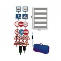 Набор знаков дорожного движения в чемодане (20 штук.) - «globural.ru» - Архангельск