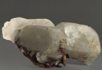 Кальцит, сросток кристаллов на породе - «globural.ru» - Архангельск