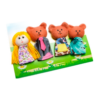 Набор пальчиковых кукол к сказке "Три медведя" - «globural.ru» - Архангельск