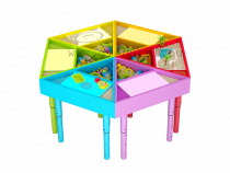 Творческая лаборатория. Стол для детей. Комплектация оптима. - «globural.ru» - Архангельск
