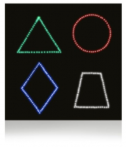 Интерактивная панель «Цветные фигуры-4» (вариант 2) - «globural.ru» - Архангельск