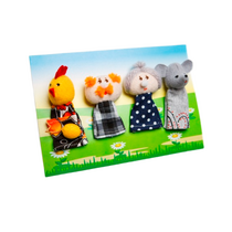 Набор пальчиковых кукол к сказке "Курочка Ряба" - «globural.ru» - Архангельск