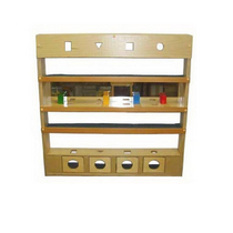 Настенный модуль с объемными телами и зеркалами 70 *10 *70 см - «globural.ru» - Архангельск