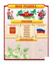Стенд "Наша родина Россия" - «globural.ru» - Архангельск