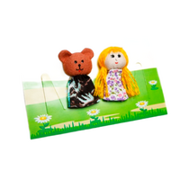 Набор пальчиковых кукол к сказке "Маша и медведь" - «globural.ru» - Архангельск