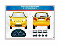 Электрифицированный светодинамический стенд "Приборы освещения и сигнализации" - «globural.ru» - Архангельск