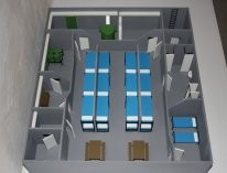 Макет "Убежище в разрезе" (встроенное убежище) - «globural.ru» - Архангельск