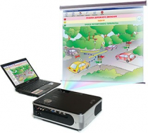 Диск с электронными плакатами, презентациями (электронный учебник) по правилам дорожного движения (72 темы) - «globural.ru» - Архангельск