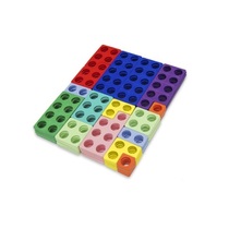 Нумирошка. Набор цветных пластиковых форм 80 штук в коробке по методике Нумикон - «globural.ru» - Архангельск