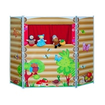 Учебный комплект "Домашний театр" с тематическими фигурками для представлений - «globural.ru» - Архангельск