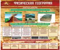 Стенд "Физическая география. Литосфера" (вариант 1) - «globural.ru» - Архангельск